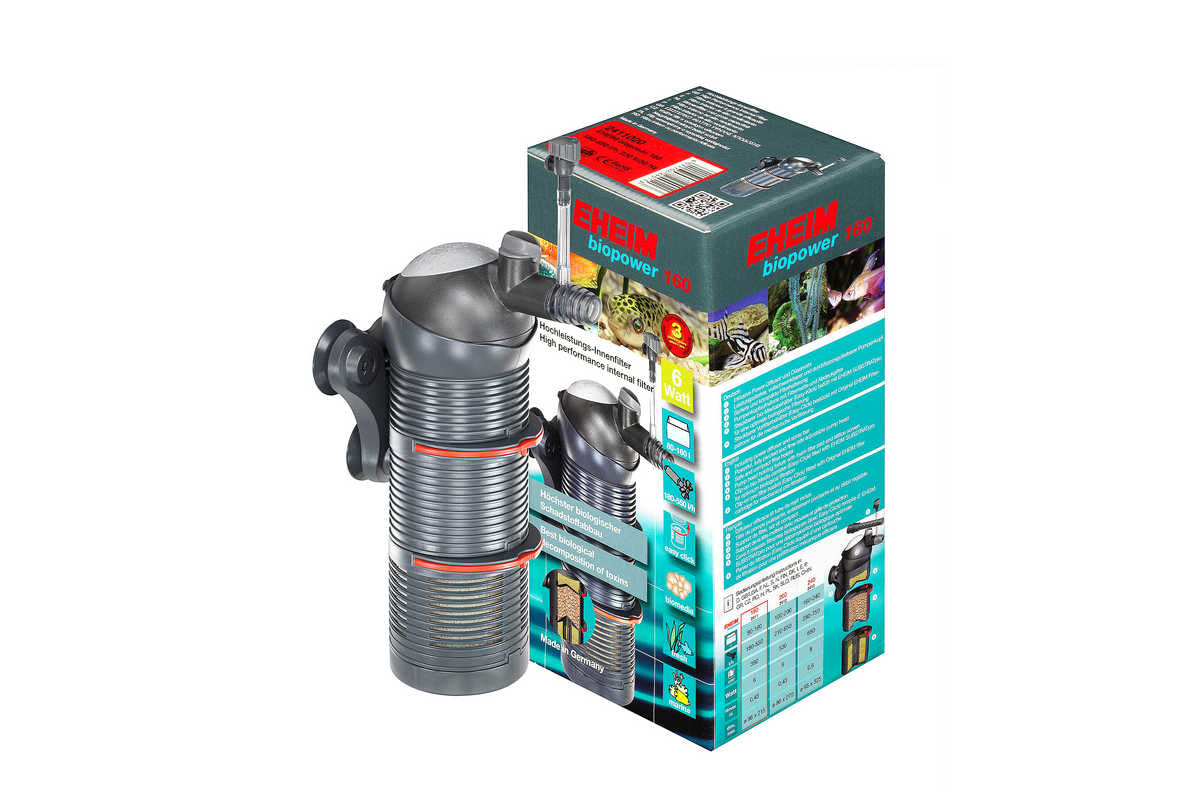 EHEIM Biopower 160 / Hochleistungs - Innenfilter (80-160L Aquarien)