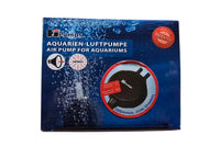 HiPumps Nano Piezo Luftpumpe ZWEIKANAL / Schwarz / bis 50cm Arbeitstiefe / 2 x 13,2l/h