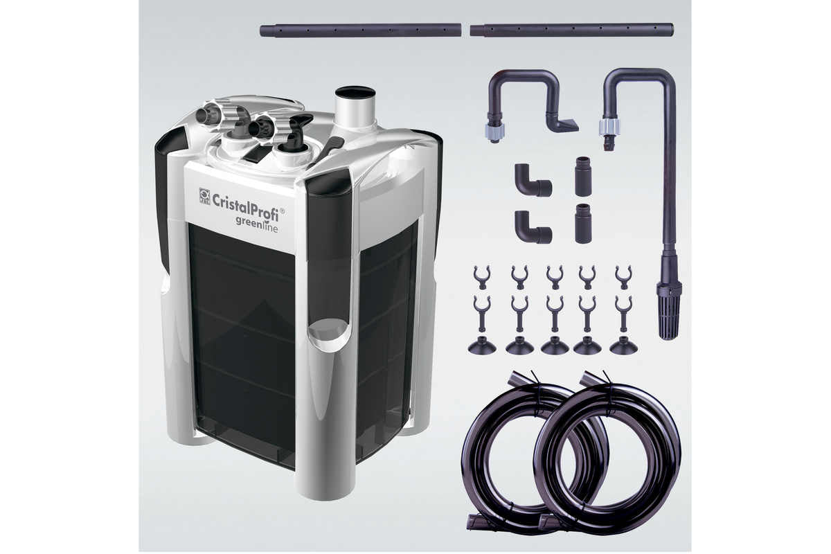 JBL-Cristal-Profi-e702-greenline-Auqariumfilter-60-200Liter-gesundes-Aquariumwasser-Vorfiltersystem