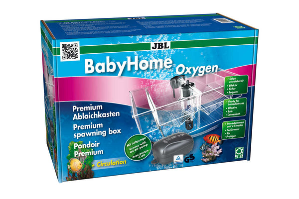 JBL-BabyHome-Oxygen-Premium-Ablaichkasten-Premium-spawing-box-Aufzuchtkasten-Guppyzucht-Ablaichen-Lebendgebärende-Luftpumpe-air-pump-guppys-baby-home