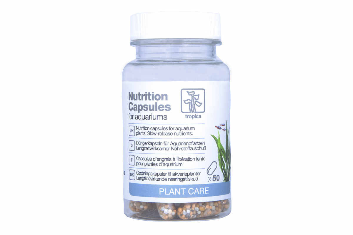 Bodengrunddünger-Aquariumpflanzen-Plant-Care-Nutrition-capsules-aquarium-plants-Nährstoffversorgung-Mikronährstoffe-Makronährstoffe-Stickstoff-Phosphor-Eisen-Mangan-50-Kapseln