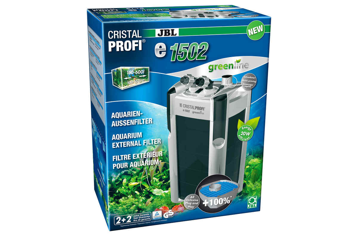 JBL-Cristalprofi-e1502-greenline-Außenfilter-Aquarium