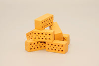 Mini-Ziegel Aquarium. Klettermöglichkeit Zwerggarnlen. Versteck für Babygarnelen. Unterschlupf für Zwerggarnelen im Aquarium. Garneleneinrichtung. Garnelenaquarium einrichten.