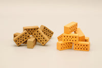 Einrichtung für Zwerggarnelen. Miniaturziegel im Aquarium. Verstecke für Garnelen. Für Moose und Aufsitzerpflanzen geeignet. Kletterspielplatz für Zwerggarnelen.