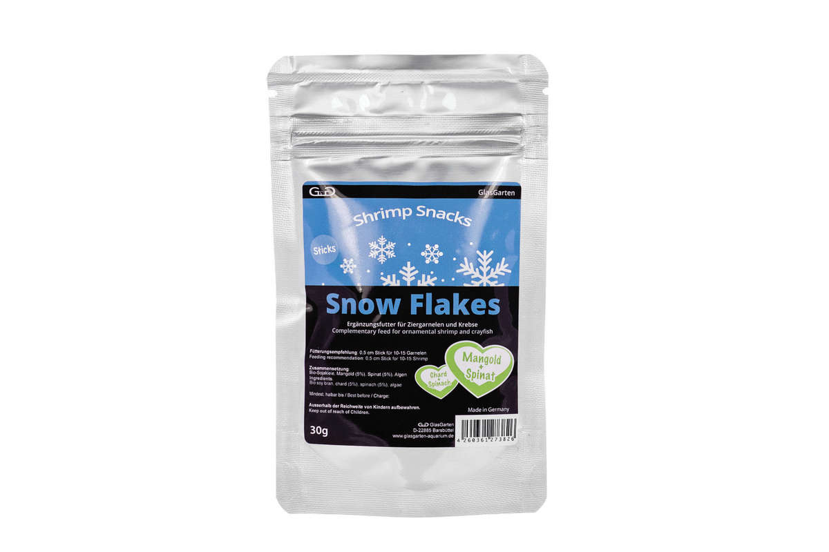 glasgarten-shrimp-snacks-snow-flakes-garnelenfutter-shrimp-food-mangold-spinat-chard-spinach-schneeflocken-futtersticks-zwerggarnelen