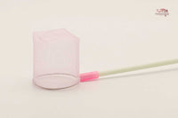 Mini-Kescher-Garnelennetz-Fangnetz-Fischkescher-hochwertiger-Aquariumkescher-Fiberglas-stabiler-Kescher-Aquariumkäscher-Käscher-rosa-Kescher