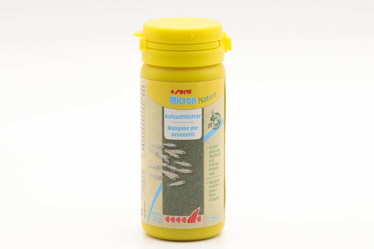SERA Micron Nature / Aufzuchtfutter für Fische 50ml - Guppy4Friends