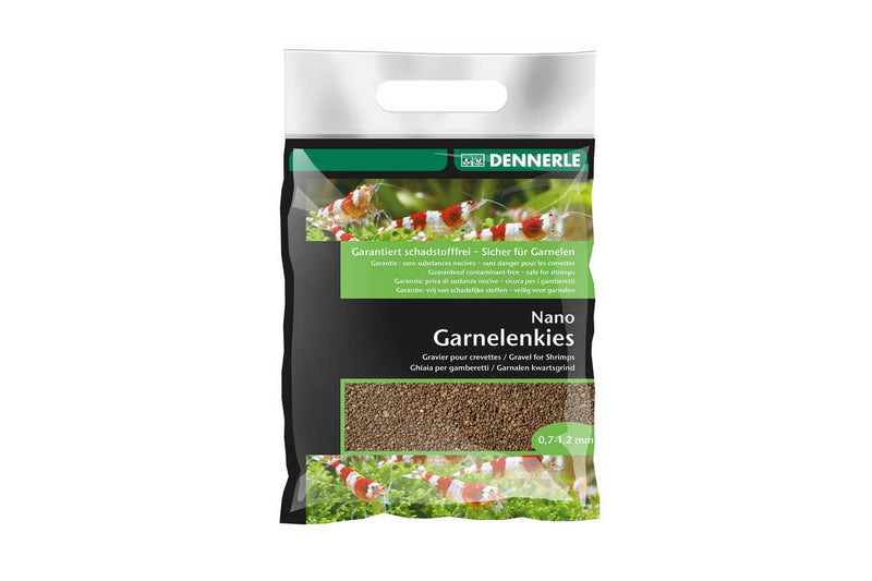 Garnelenkies-Garnelensand-bodengrund-natur-brauner-bodengrund-Borneo-braun-dennerle-nano-kies-bodengrund-10Lcube