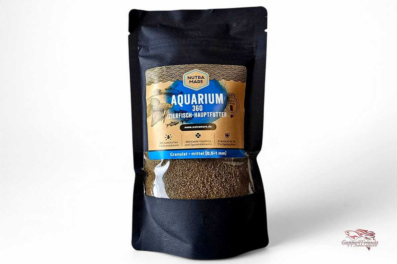Nutramare-Zierfisch-Hauptfutter-Granulatfutter-für-kleinere-Zierfische-Fischfutter-gutes-Fischfutter-hochwertige-Inhaltsstoffe