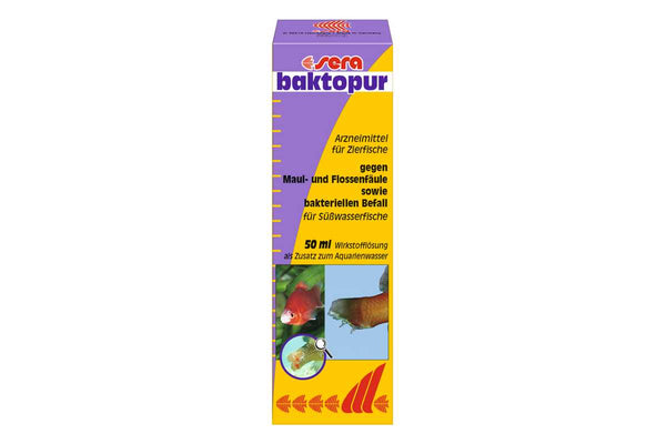 sera-baktopur-100ml-Maul-und-Flossenfäule-bakterieller-Befall-bakterielle-Infektion-Behandlung-Zierfische-Fische-behandeln