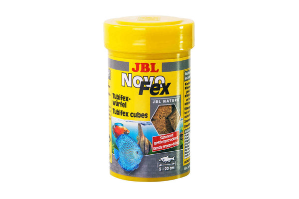 JBL-Novo-Fex-Cubes-de-Tubifex-Tubifexwürfel-Bachröhrenwürmer-gefriergetrocknet-Zierfischfutter-Panzerwels-Futter-Leckerbissen-Corydoras-meal-NovoFex