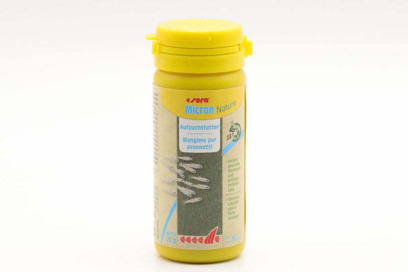 SERA Micron Nature / Aufzuchtfutter für Fische 50ml - Guppy4Friends